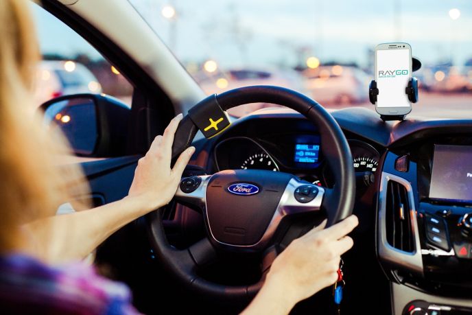 безопасное вождение автомобиля используя iphone